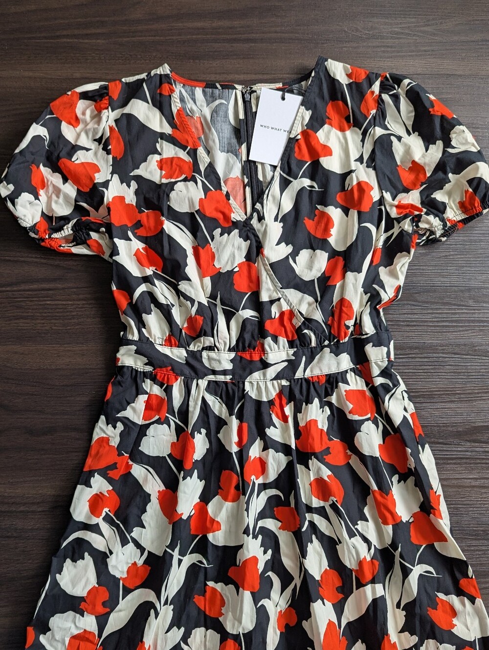 Who What Where Cotton Maxi Dress Medium Boho Fall - Picture 3 of 11